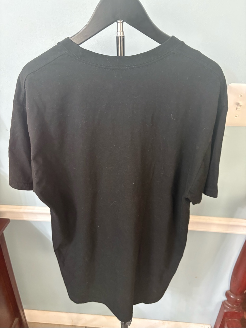 the Rolling Stones Black Tee with Red Tongue Graphic - Picture 4 of 5